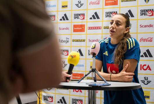 Rosa Kafaji of the Swedish women's national football team
