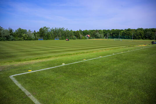 The football ground of Ekerum