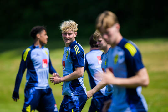 Fabian Björklund of the Swedish under-21 national football