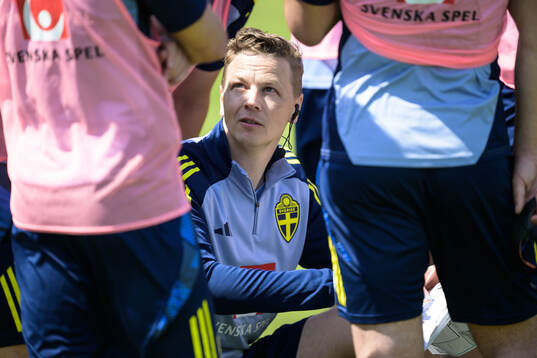 Rickard Engström of the Swedish under-21 national football