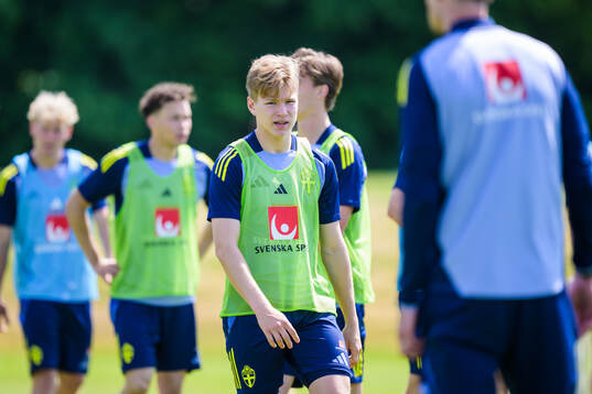Victor Svensson of the Swedish under-21 national football