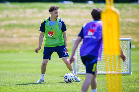 Victor Goncalves Andersson of the Swedish under-21 national