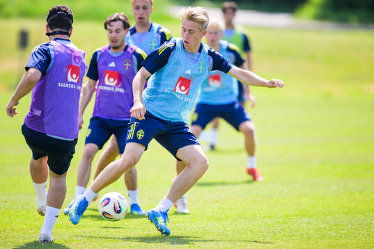 Charlie Rosenqvist of the Swedish under-21 national