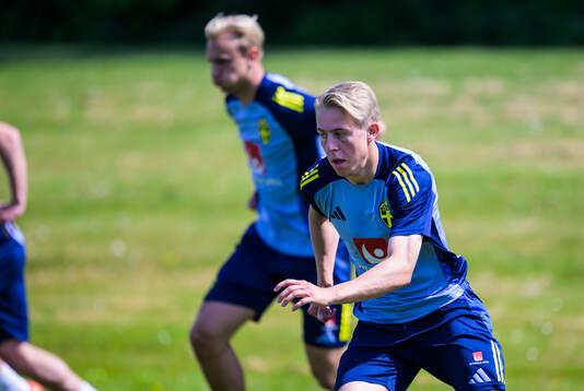 Charlie Rosenqvist of the Swedish under-21 national