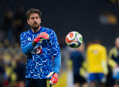 Goalkeeper Kristoffer Nordfeldt