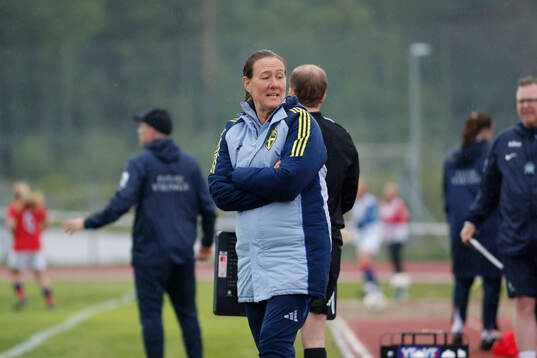 Head coach Annelie Norén of Sweden