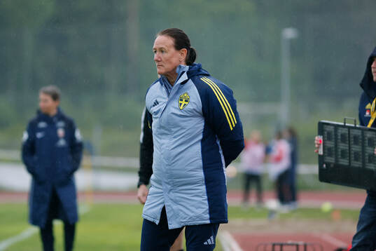 Head coach Annelie Norén of Sweden