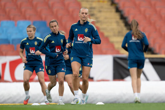 Stina Blackstenius of the Swedish women's national football