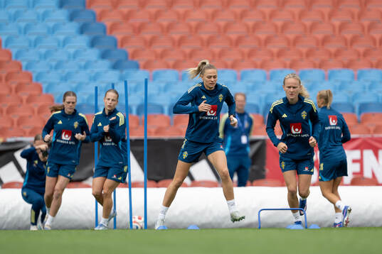 Fridolina Rolfö  of the Swedish women's national football