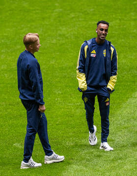 Daniel Svensson and Taha Ali of Sweden
