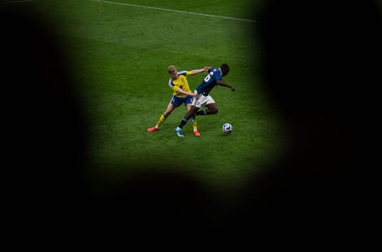 Daniel Svensson of Sweden and Andreas Tetteh of Greece