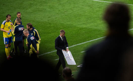 Head coach Graham Potter of Sweden