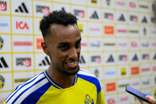 Taha Ali of Sweden is interviewed