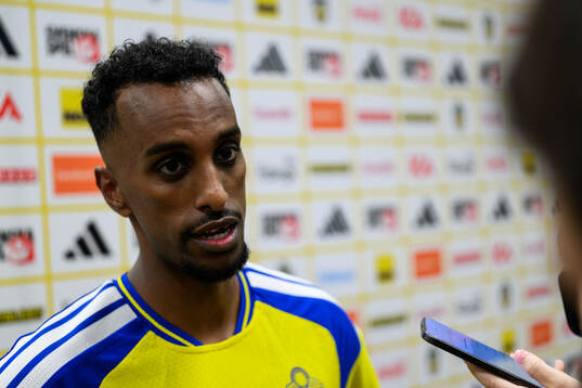 Taha Ali of Sweden is interviewed