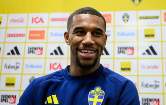 Isak Hien of Sweden is interviewed