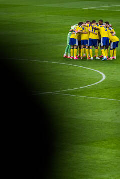 Players of Sweden gather
