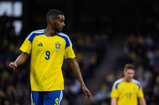 Alexander Isak of Sweden