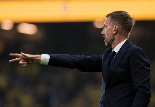 Head coach Graham Potter of Sweden