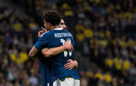 Giorgos Masouras and Charalampos Kostoulas of Greece
