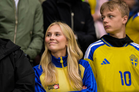 Andrea Karlström, girlfriend of Benjamin Nygren of Sweden