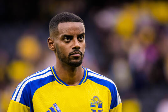 Alexander Isak of Sweden