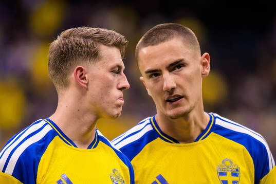 Alexander Bernhardsson and Gustaf Lagerbielke of Sweden