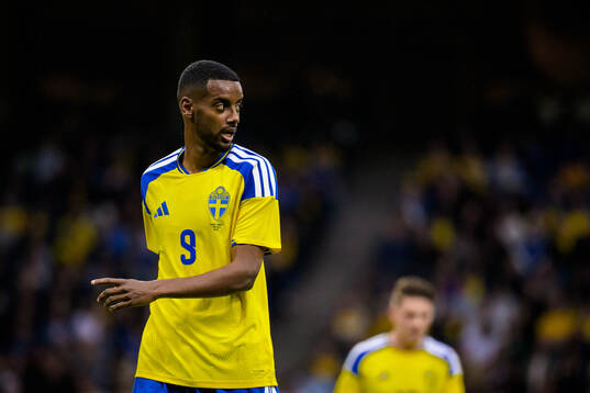 Alexander Isak of Sweden