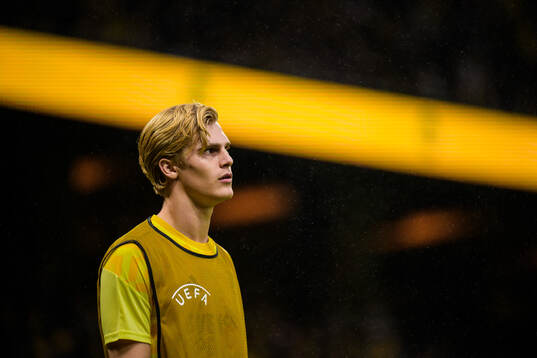 Lucas Bergvall of Sweden