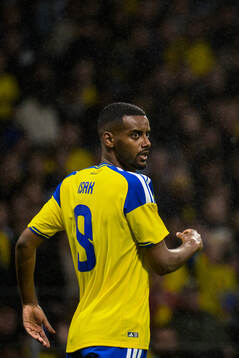 Alexander Isak of Sweden
