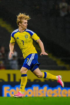 Lucas Bergvall of Sweden