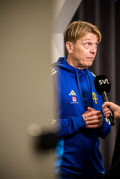 Head coach Tony Gustavsson
