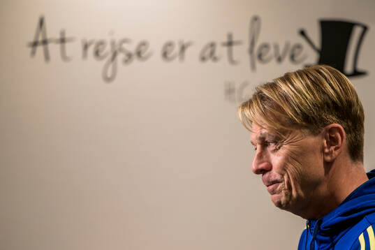 Head coach Tony Gustavsson