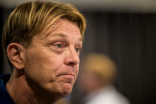 Head coach Tony Gustavsson