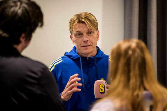 Head coach Tony Gustavsson