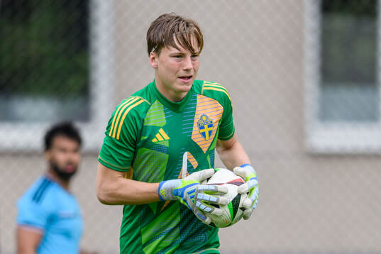 Goalkeeper Vincent Arnström