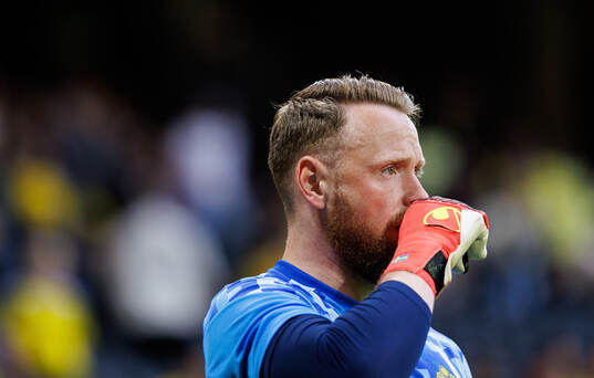 Goalkeeper Viktor Johansson