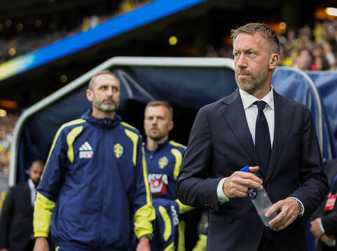 Head coach Graham Potter of Sweden
