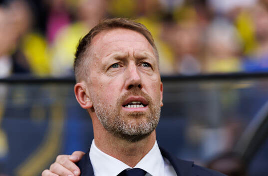 Head coach Graham Potter of Sweden