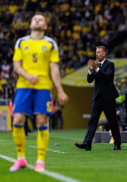 Head coach Graham Potter of Sweden