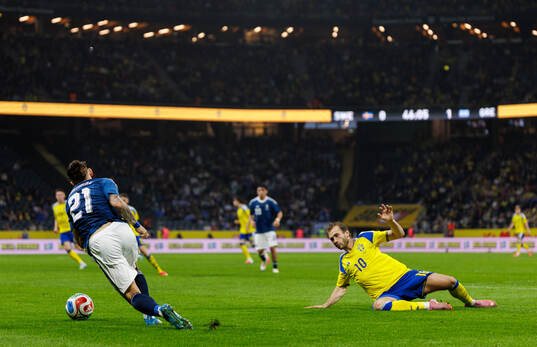 Kostas Tsimikas of Greece and Benjamin Nygren of Sweden