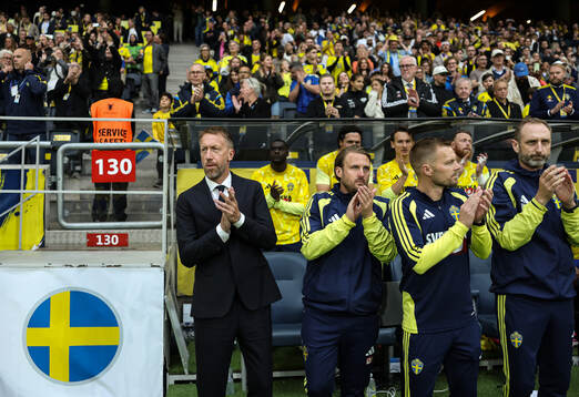 Head coach Graham Potter of Sweden