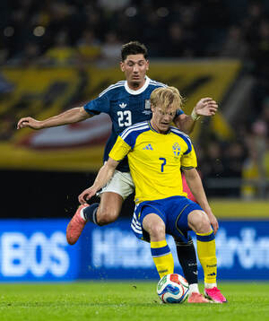 Nectarios Triantis of Greece and Lucas Bergvall of Sweden
