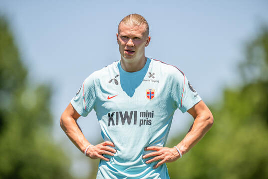 Erling Braut Haaland of the Norwegian national football