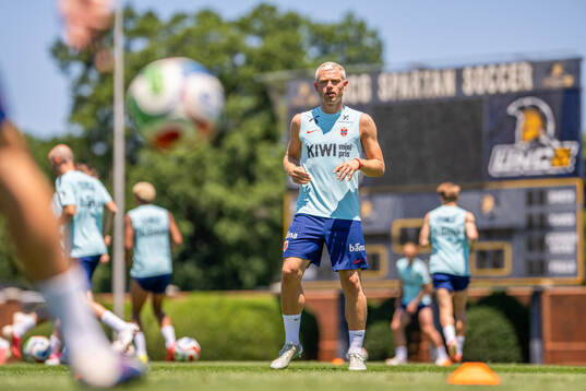 Julian Ryerson of the Norwegian national football team at a