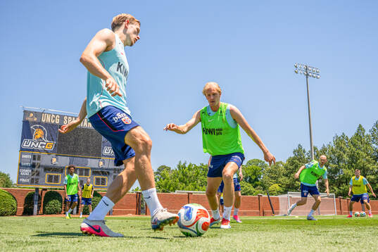 Marcus Holmgren Pedersen and Morten Thorsby of the