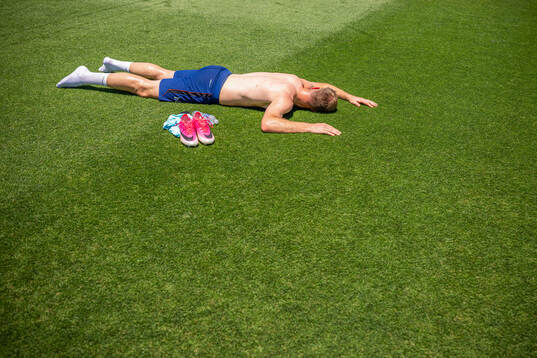 Alexander Sørloth of the Norwegian national football team