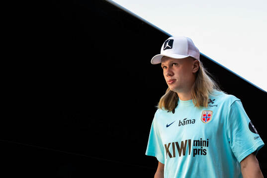 Erling Braut Haaland of the Norwegian national football