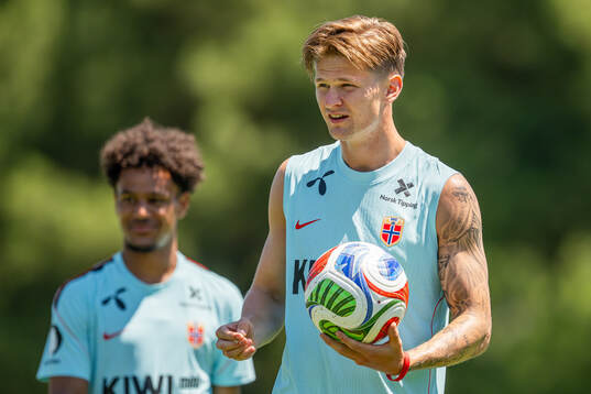 David Møller Wolfe of the Norwegian national football team