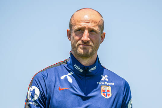Brede Hangeland, player manager of the Norwegian national
