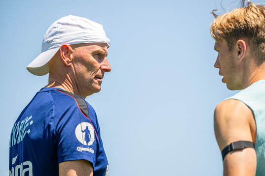 Ståle Solbakken, head coach of the Norwegian national